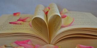 book with rose petals wedding readings traditional and modern wedding reading ideas