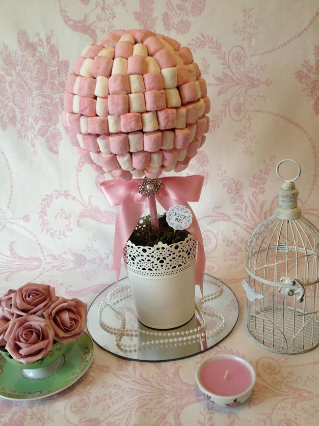 Homemade sweet tree - How to Make Sweet Tree Centrepieces for Your big day