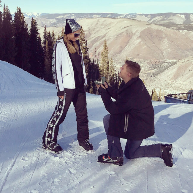 Paris Hilton getting engaged