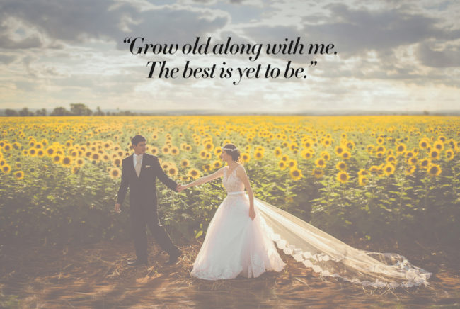 The Most Romantic Quotes for Your Wedding Day Love