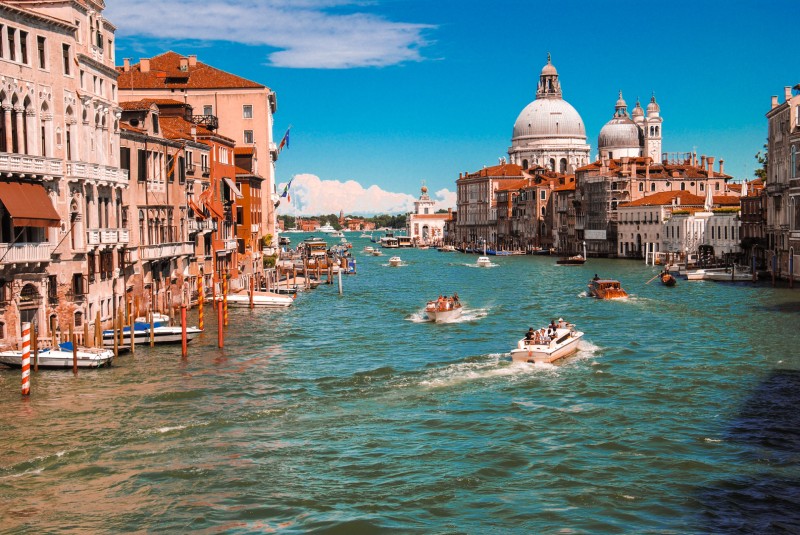 Venice proposal backdrop