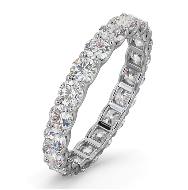 Chloe Lab Diamond Eternity Ring the diamond store
