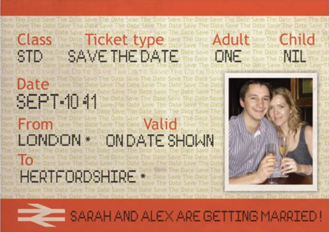 Personalised date reminder - 6 Mistakes of Sending Save the Date Cards